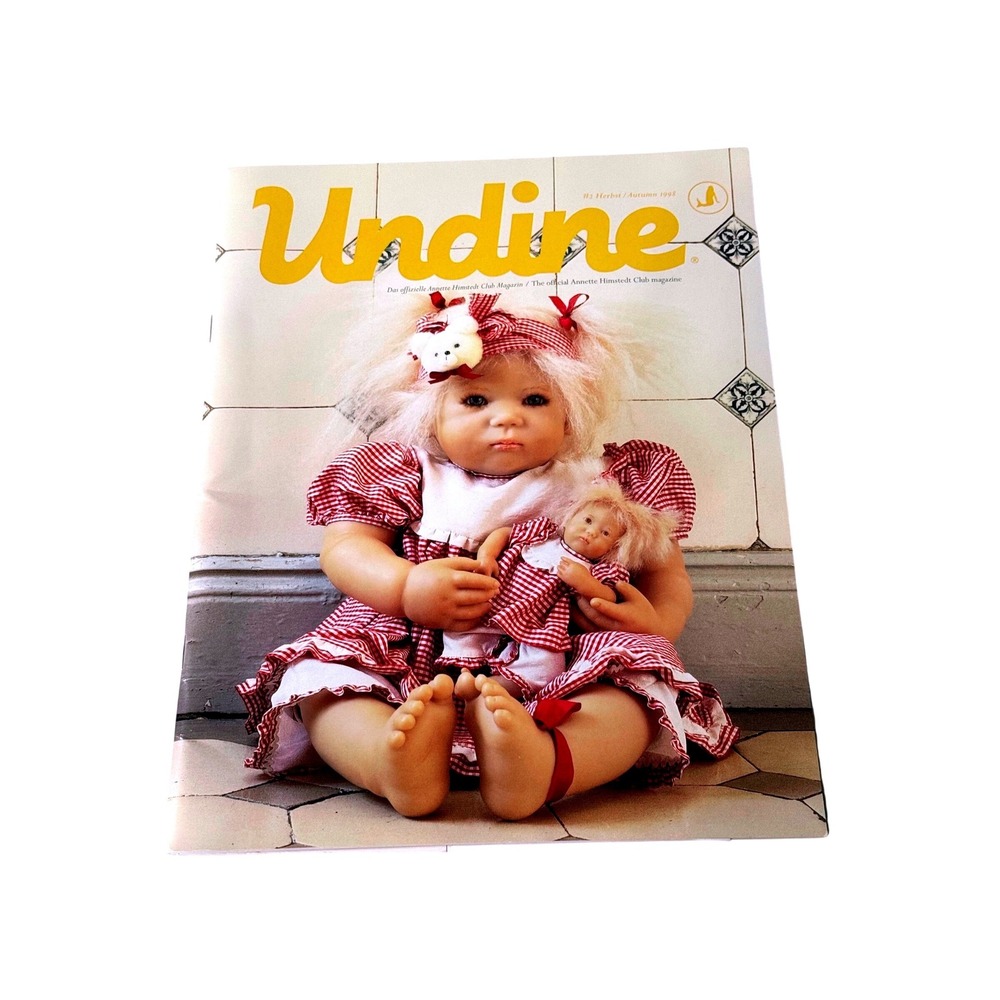 Undine Autumn 1998 Issue 2 Official Annette Himstedt Club Magazine German